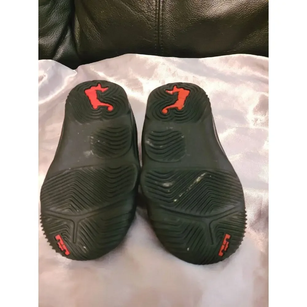 Nike LeBron 16 black and red toddler sneaker size 5c